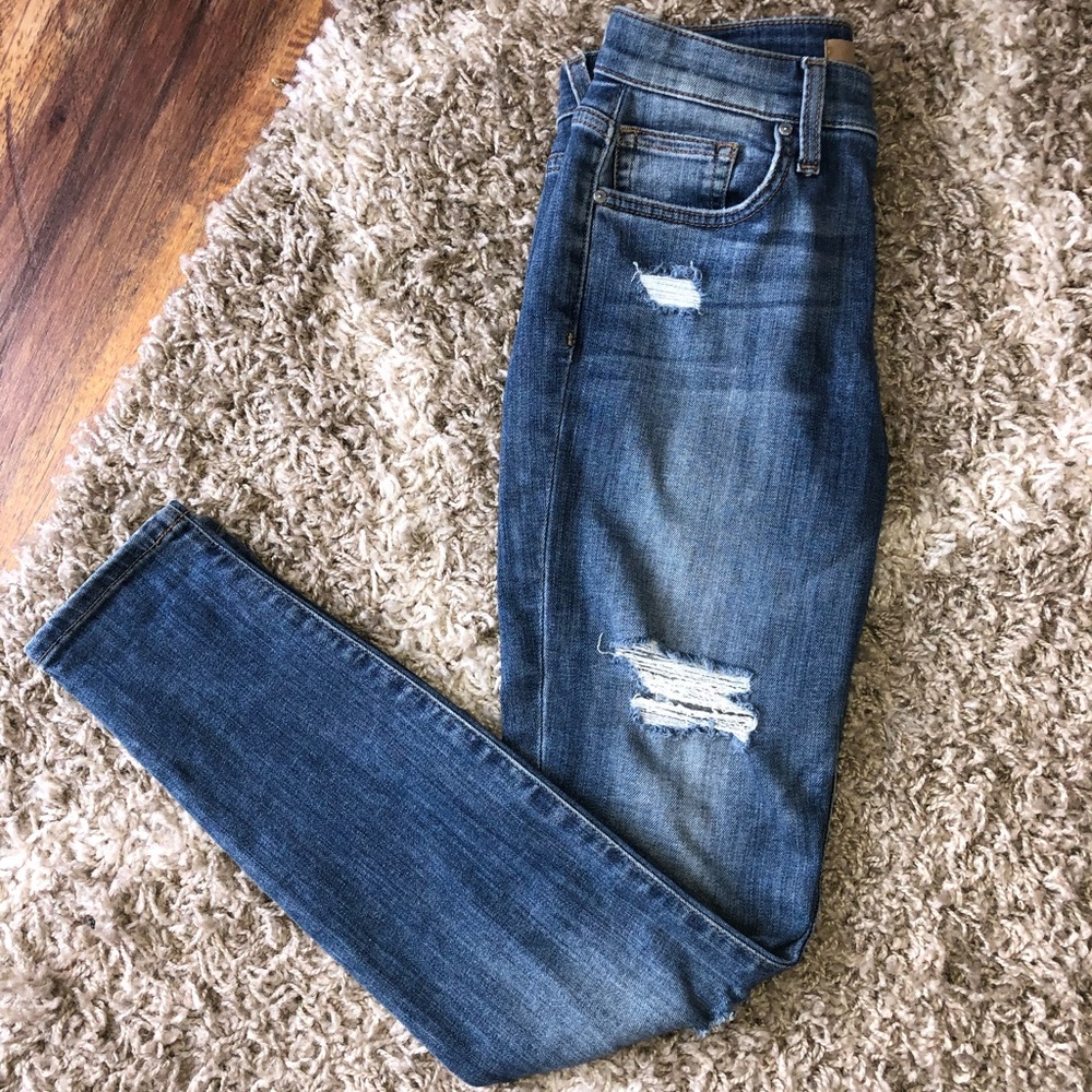 High Rise Joe’s Skinny Ankle Jeans